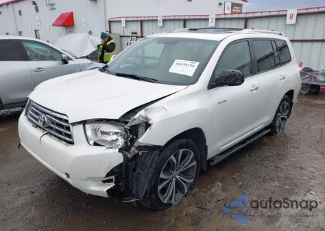 2010 Toyota Highlander Limited V6 from USA, damaged, VIN 5TDDK3EH8AS020202